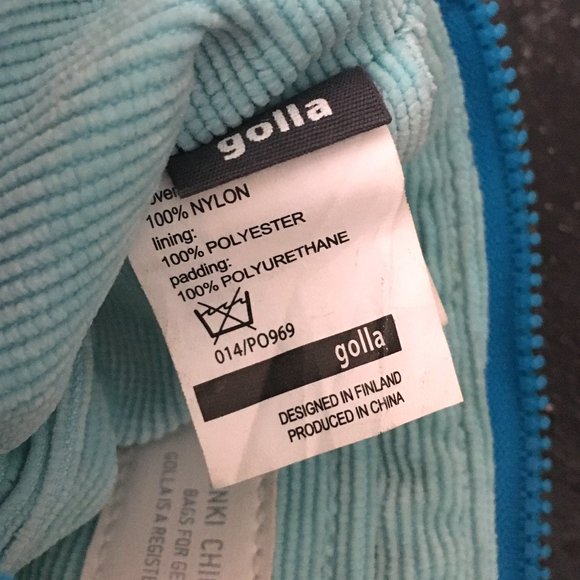 Golla Acid Yellow and Blue Corduoroy Smart Phone Pouch - Picture 8 of 13